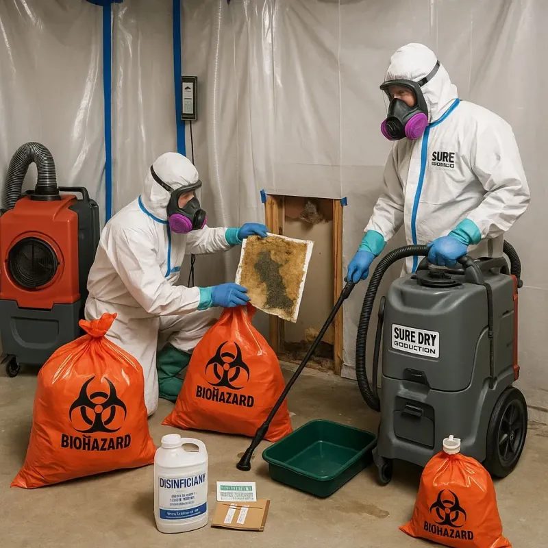 Contaminated Water Handling Protocols process in Sunland, CA